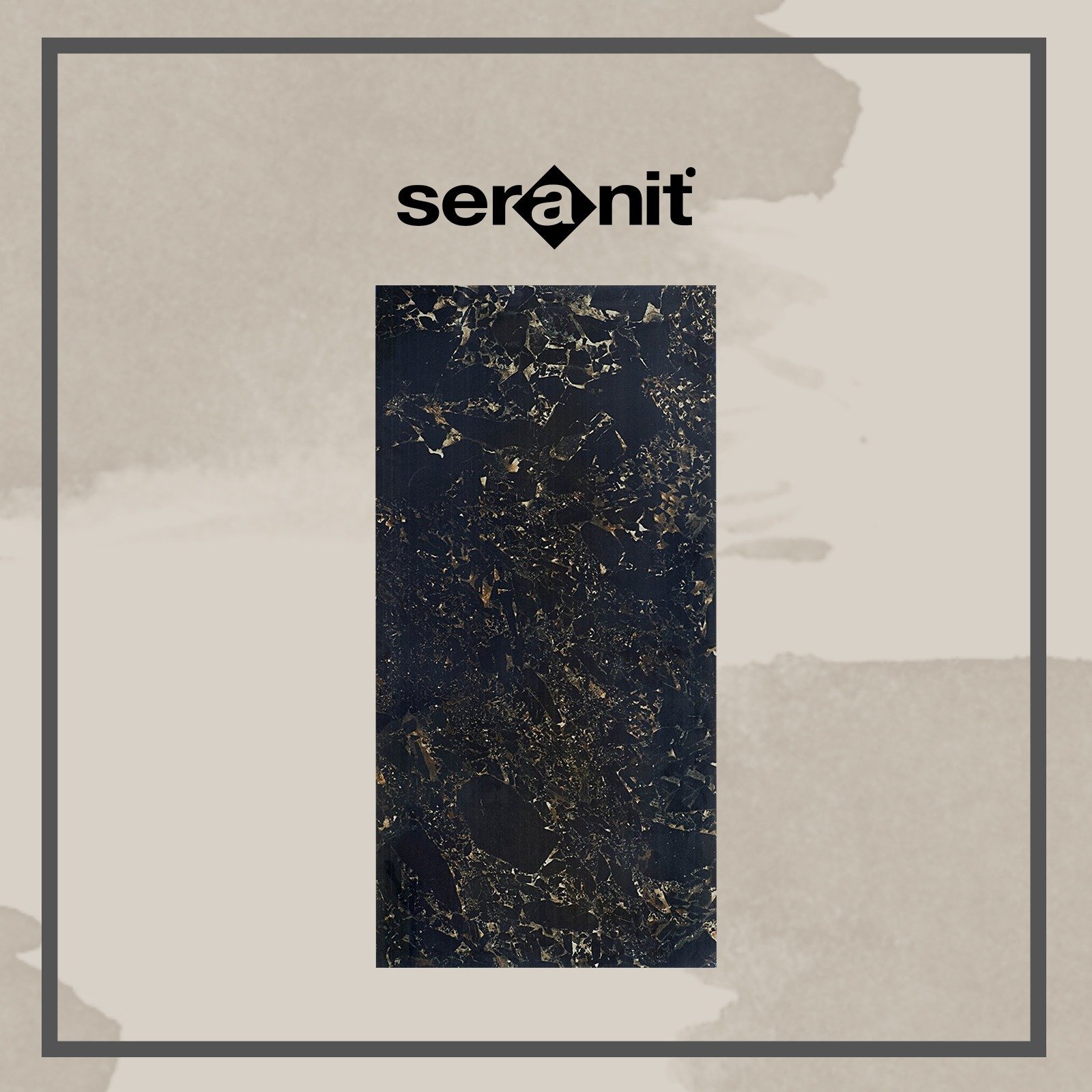 Seranit 60x120 Crushed Marble Black Full Lappato (1.44 m2 Fiyatı) 